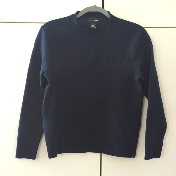 Club Monaco • navy sweater ( size S ) - Picture 1 of 3